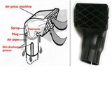 3 Inch 77mm Inlet Universal Replacement Ram Vehicle Snorkel Kit Head Top 4x4 4WD