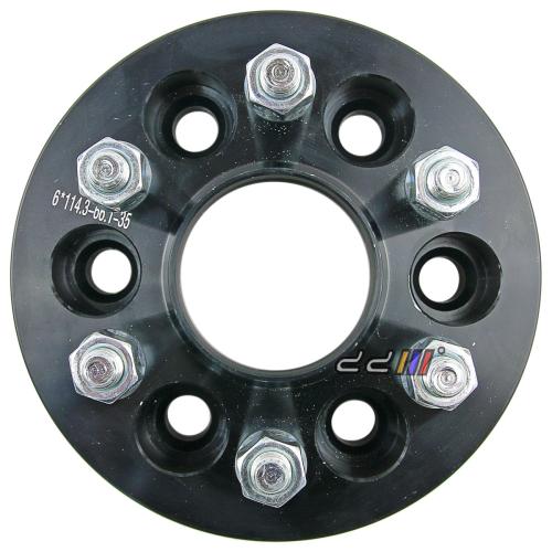 2x 35mm 12x1.25 6x114.3mm Hub Centric Wheel Spacer For Nissan Navara D40 NP300