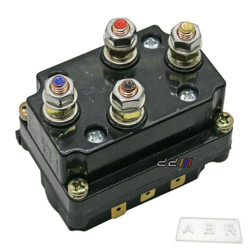 Universal 12V 200amp ATV UTV Winch Contactor Switch Relay Solenoid 4x4 4WD