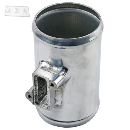 70mm Aluminium MAF Mass Air Flow Sensor Adapter For Universal Forment