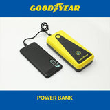 Goodyear Jump Starter Powerbank With LED Flashlight Compass12V 400A 6400mAh