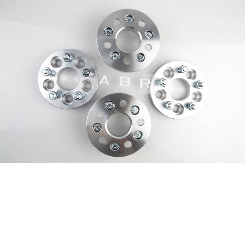 2pcs 25mm 5X100 To 5X100 M12x1.25 Wheel Spacers Adapter For Subaru GC8 GF