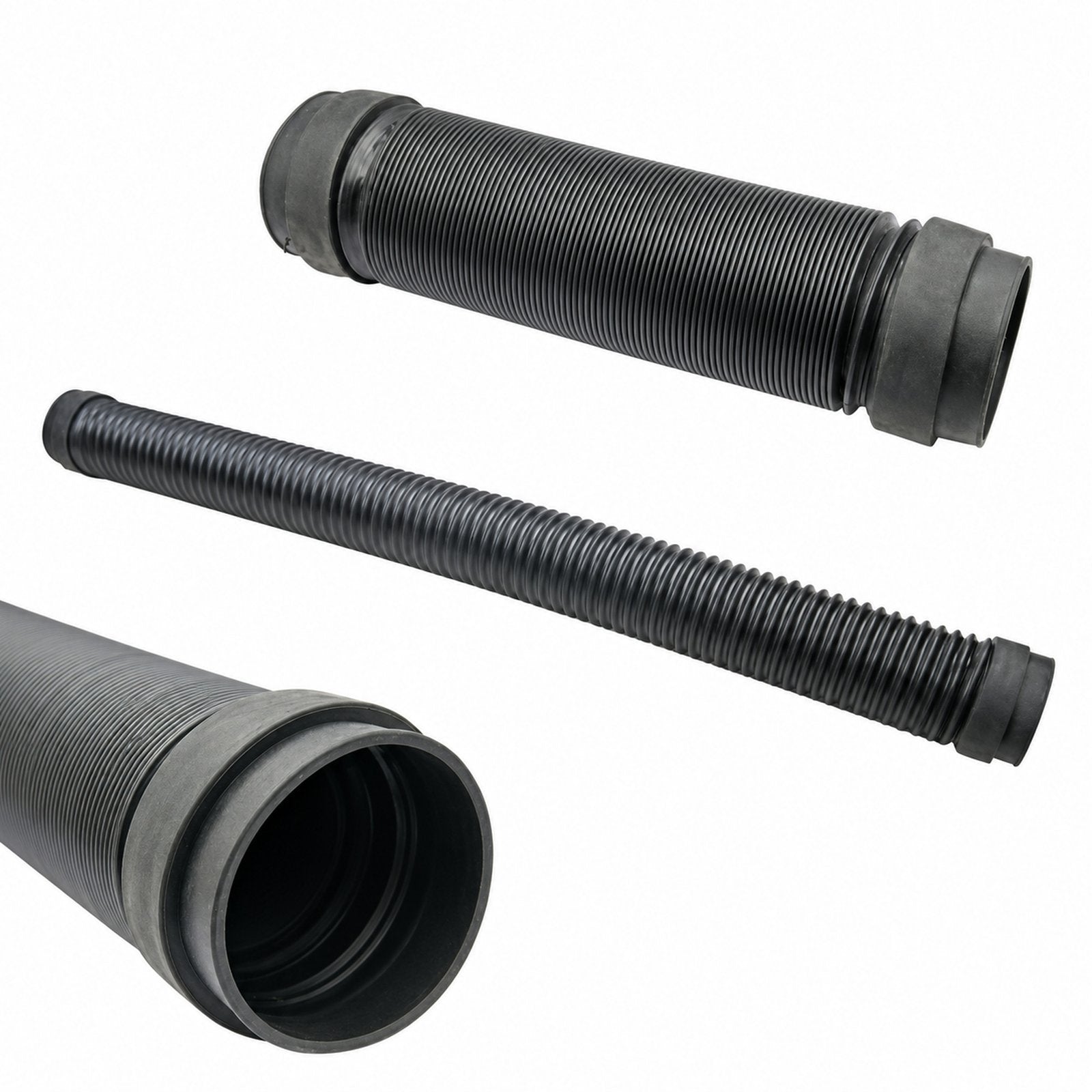 Universal Vehicle Snorkel Kit 36cm to 105cm Flexible Hose Joint Pipe Customize.