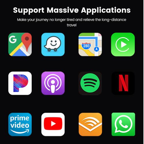 Carlinkit Wireless USB Carplay Dongle for IOS Android Smart Navigation Player AU