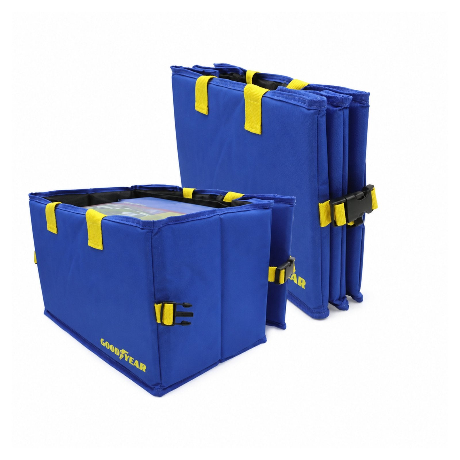 Goodyear Car Trunk Storage Organizer Box Truck Boot Bonnet Organiser Foldable Co