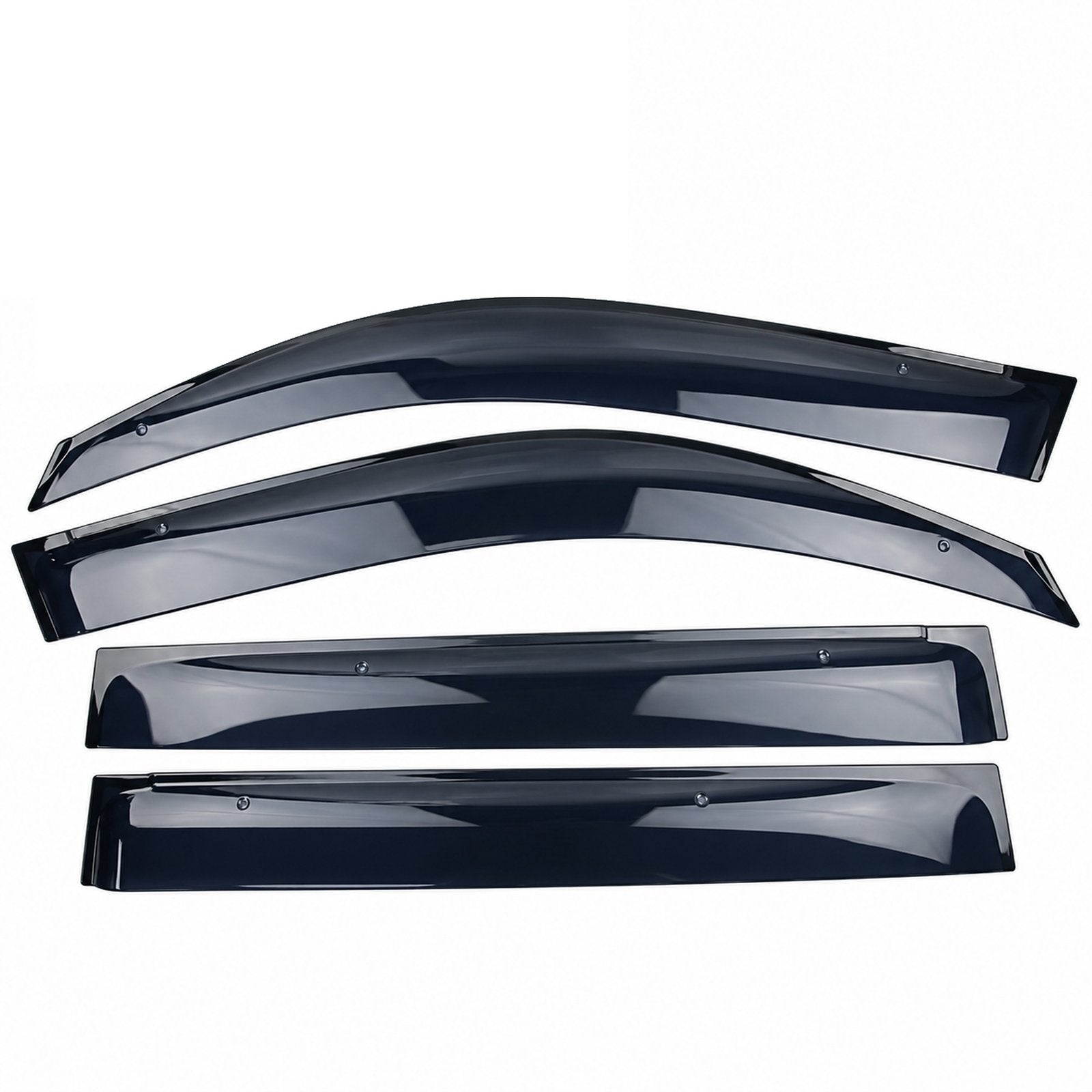Window Visor Weather Shield Wind Deflector For Land Cruiser 200 2007-ON