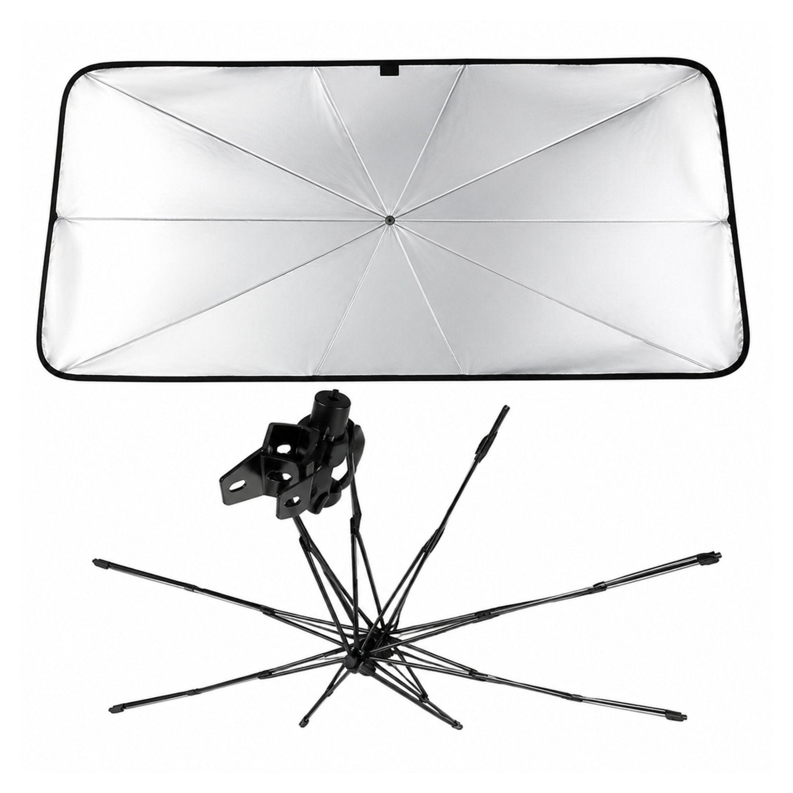 Car Windscreen Sun Shade Car Sunshade UV Heat Reflective Visor Umbrella 2 Sizes