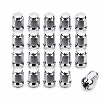 20x M12x1.5 Chrome Wheel Lug Nuts For Commodore VT VX VY VZ Triton Navara Ranger
