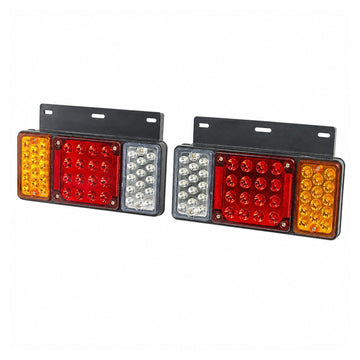 1 Pair Left + Right 12V LED Rear Tail Light Fit Isuzu Elf Truck NPR NKR NHR 84++