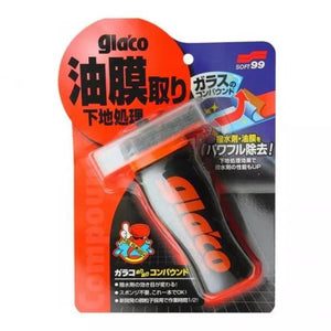 SOFT99 GLACO GLASS COMPOUND ROLL ON-100ML 100% Genuine