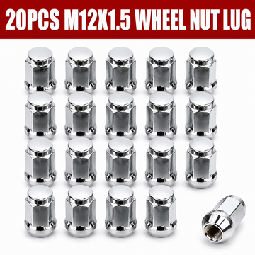 20x M12x1.5 Chrome Wheel Lug Nuts For Commodore VT VX VY VZ Triton Navara Ranger