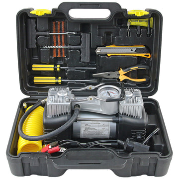12V 150PSI Portable Air Compressor Car Tyre Inflator 35LPM Heavy Duty Tire Pump