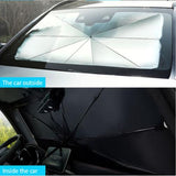 Car Windscreen Sun Shade Car Sunshade UV Heat Reflective Visor Umbrella 2 Sizes