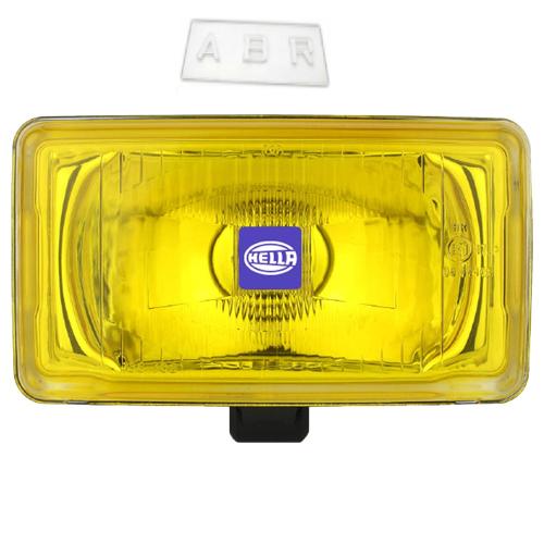 1 Pair HELLA Comet 450 Yellow Lens H3 12V For Driving Spot Light Lamp Universal