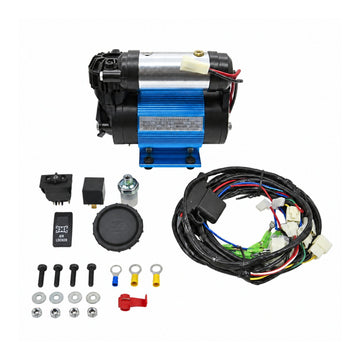 ON-BOARD HIGH PERFORMANCE 12 VOLT AIR COMPRESSOR JEEP LOCKER Tyre Inflator 4X4