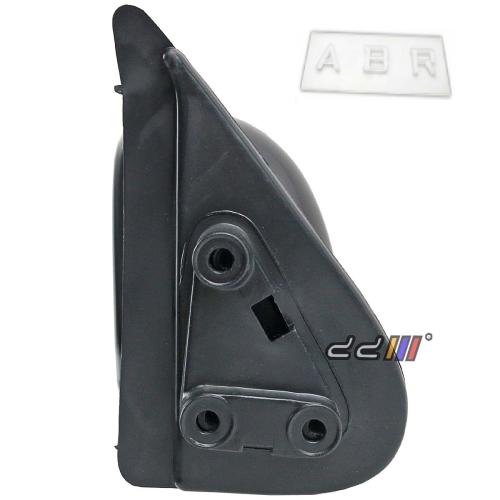 Left Black Manual Door Side Mirror For Hilux RN85 LN106 LN107 1988-1997