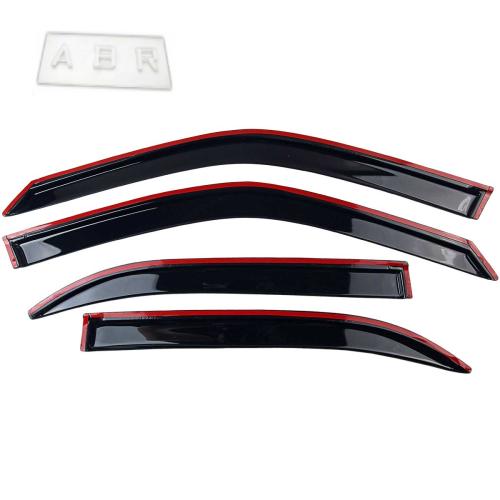 WeatherShield Window Visor Deflector For Honda Civic EJ6 8 EK3 4 5 4Dr Sedan