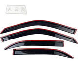 WeatherShield Window Visor Deflector For Honda Civic EJ6 8 EK3 4 5 4Dr Sedan