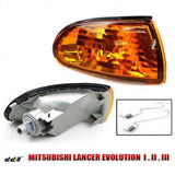 Front Headlight Lamp For Mitsubishi Lancer Evolution EVO 1 2 3 CD9A CE9A 1992-95