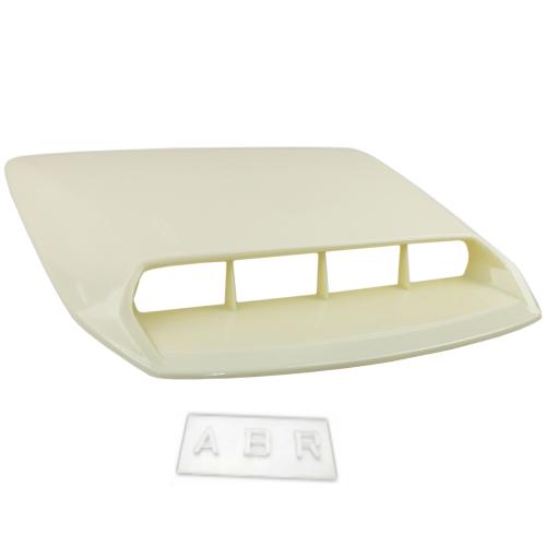 ABS Front Bonnet Scoop Air Flow Vent Cover For Toyota Hilux REVO 2.4 2.8 15-ON