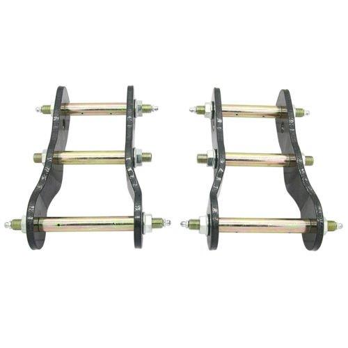 2" Rear Raise Up Greasable H Shackles Lift Kit For Mitsubishi Triton L200 05-15