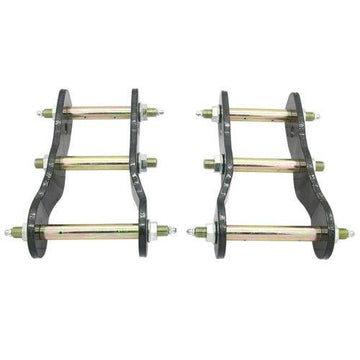 2" Rear Raise Up Greasable H Shackles Lift Kit For Mitsubishi Triton L200 05-15