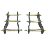 2" Rear Raise Up Greasable H Shackles Lift Kit For Mitsubishi Triton L200 05-15