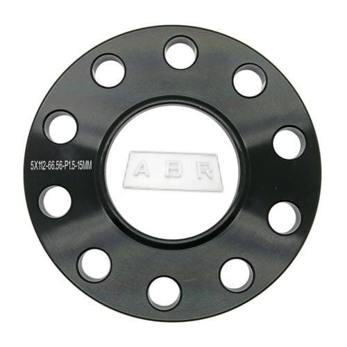 2pcs 15mm 14x1.5 5x112mm 66.56 Hub Centric Wheel Spacer For Audi Maybach 57