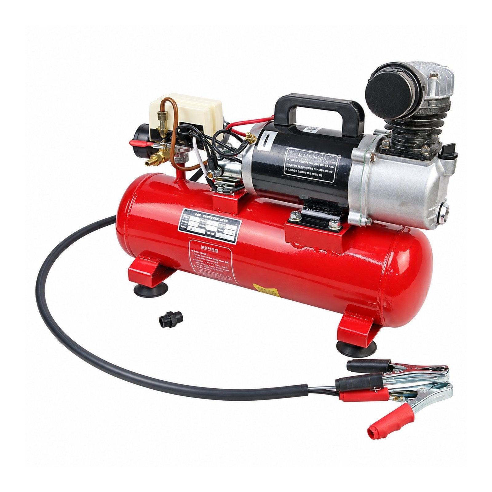 12V 450W Air Compressor 8L Receiver Tank 120L/min Oil Tank Off Road 4x4 4WD Car