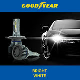 Goodyear LS3 LED Headlight Bulb Set - H1/H4/H7/H8/H11/9005 12V&24V 6000K
