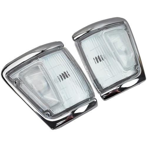 1 Pair Clear Signal Corner Light For Toyota Hilux Pickup LN106 LN107 RN105 89-95