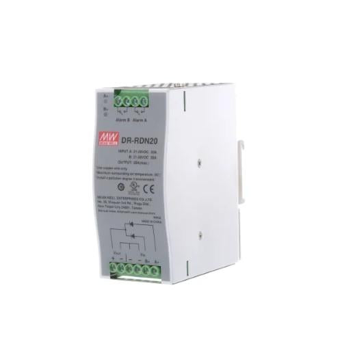 Mean Well MW DR-RDN20 24V 20A DIN Rail Redendant Module