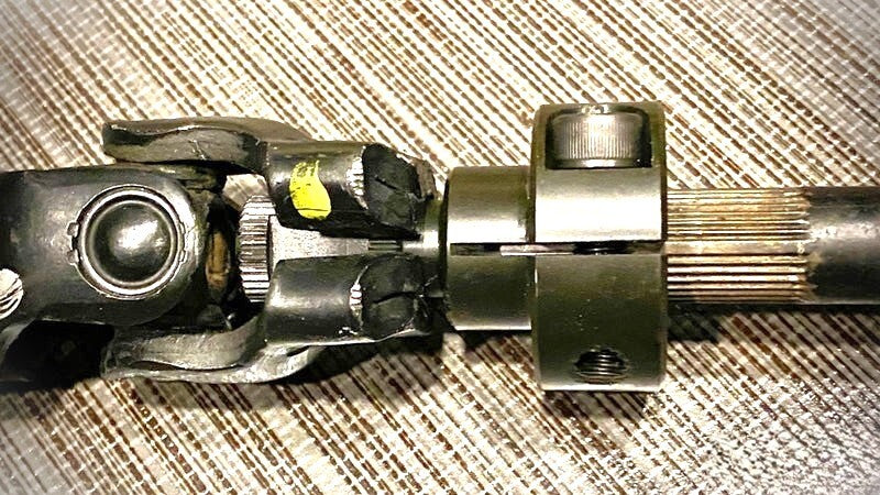 Steering Shaft Extension 50mm 2 Inch Lift For Hilux KUN15 KUN25 Dual Cab 05-14