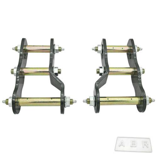 2 inch Rear Extended Raise Up Greasable Shackles For Nissan Navara D40 05-15*