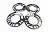 4pcs 8mm 4x100 5x100 4x114.3 5x114.3mm Wheel Spacer Civic CRX Del Sol Integra