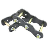 2" Rear Raise Up Greasable H Shackles Lift Kit For Mitsubishi Triton L200 05-15