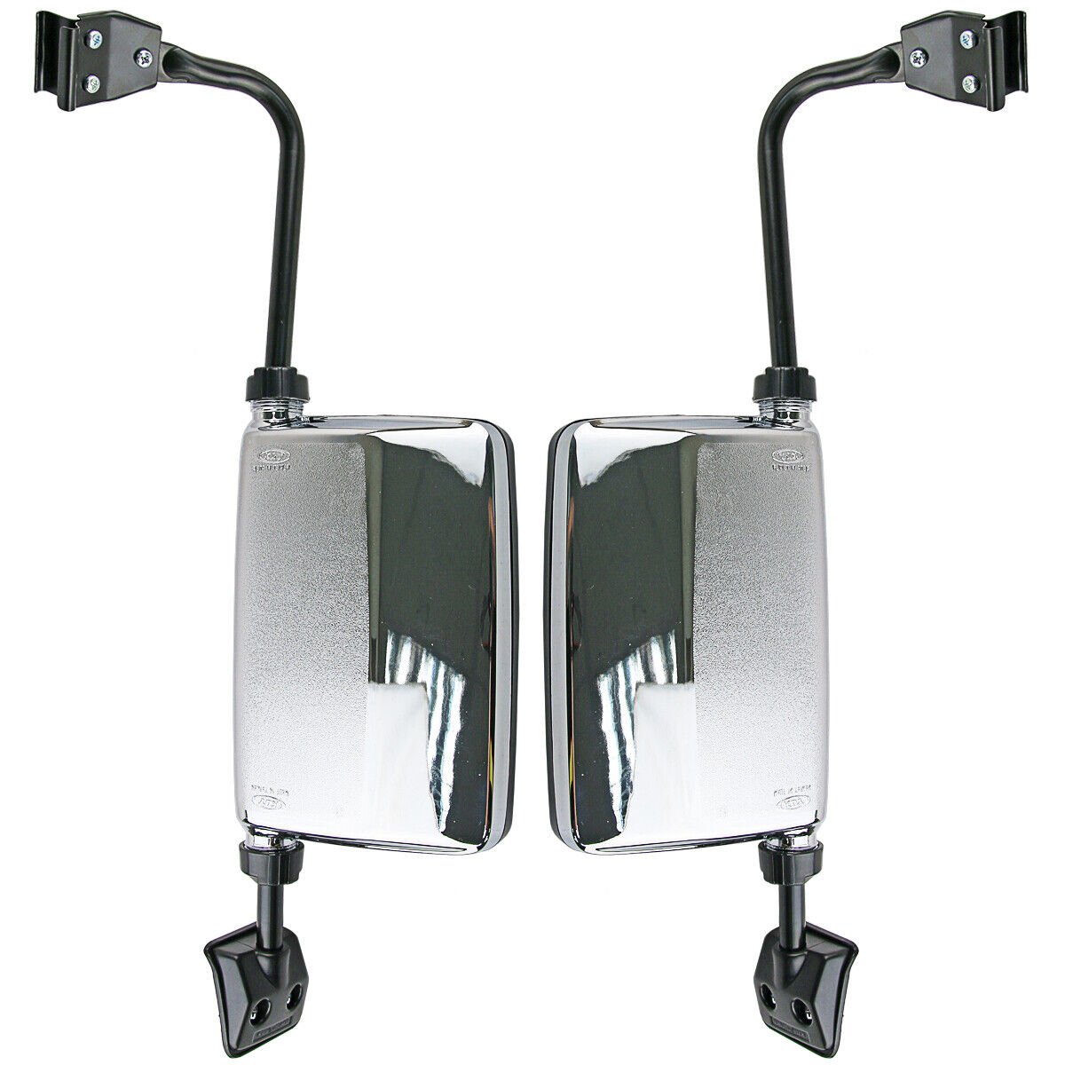 1 Pair Manual Door Side Mirror For Mitsubishi Pajero NA-NG L047 L049 1982-1991