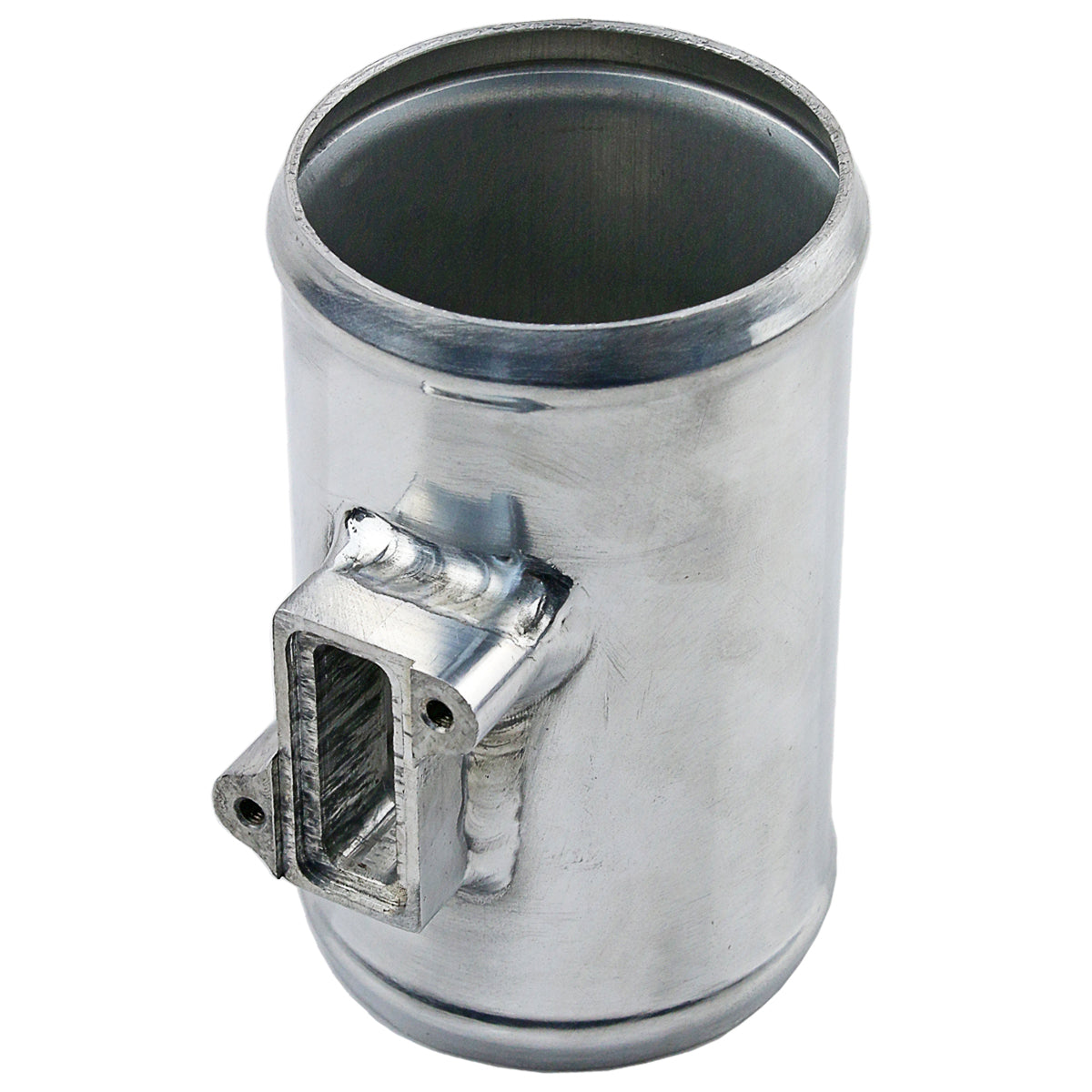 70mm Aluminium MAF Mass Air Flow Sensor Adapter For Universal Forment