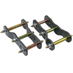 2" Rear Extended Lift Up Greasable Shackles For Mitsubishi Triton MQ MR 2015-24