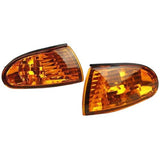 Crystal Amber Signal Corner Light Lamp For Mitsubishi Lancer EVO 1 2 3 CD9A CE9A