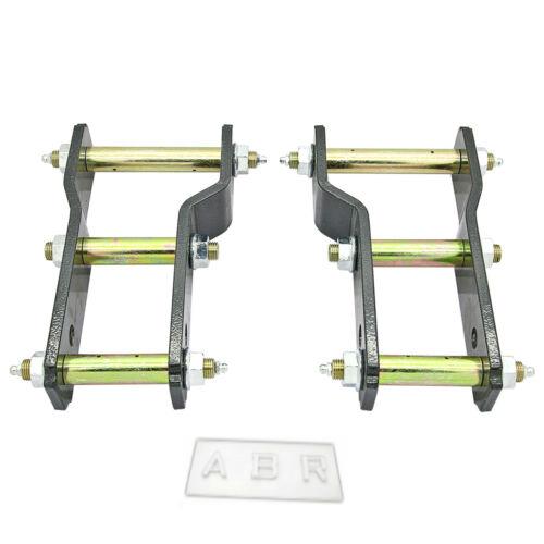 2" Inch Rear Extended Greaseable Shackles Lift Kits For D-MAX 2020 - 2022