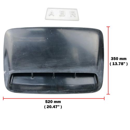 FRP Front Bonnet Scoop Air Flow Vent Cover For Toyota Hilux VIGO Champ 11-2014'