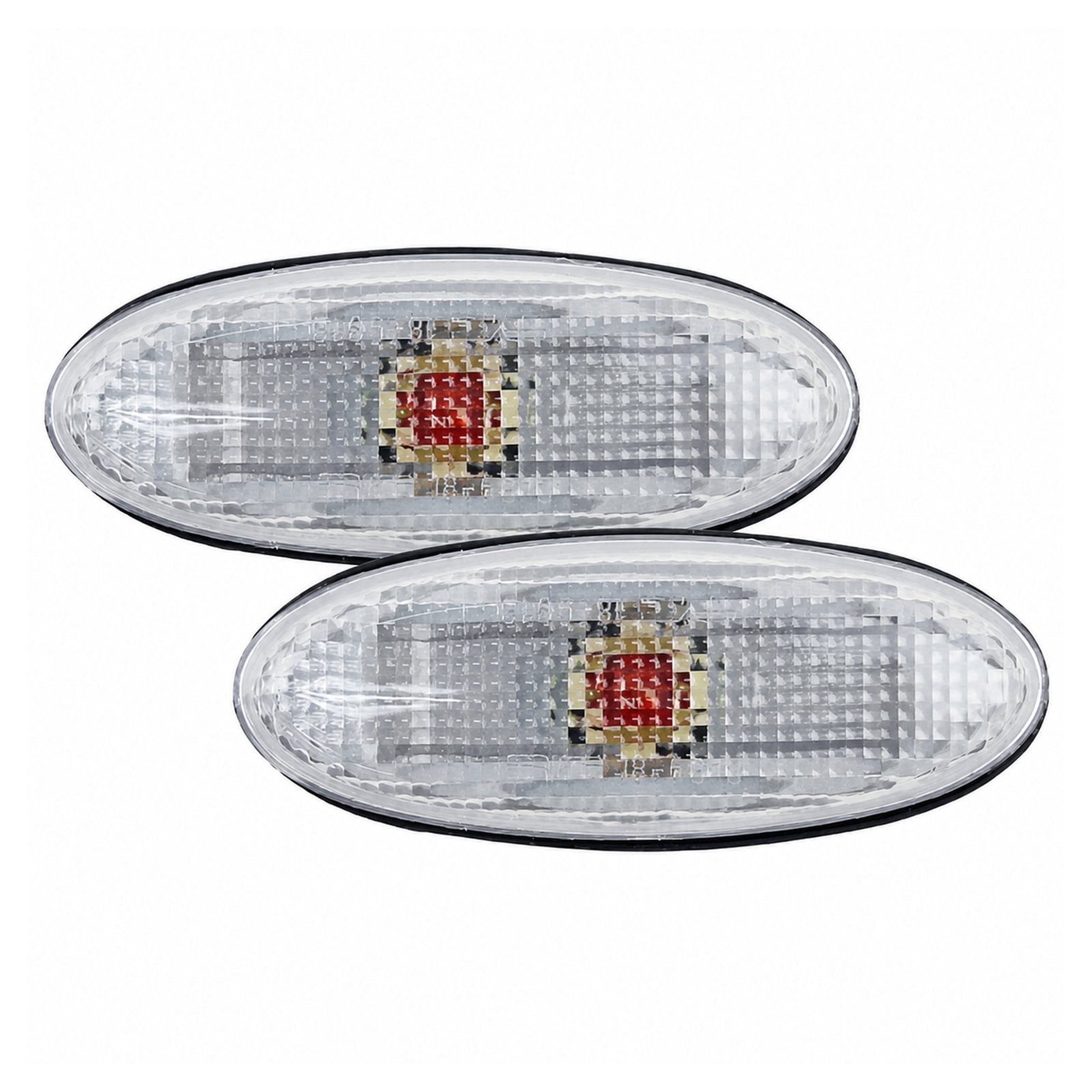 1 Pair Clear Side Marker Turn Signal Light Lamp For 323 626 Tribute Premacy RX-7
