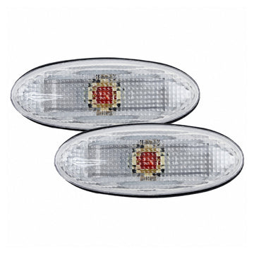 1 Pair Clear Side Marker Turn Signal Light Lamp For 323 626 Tribute Premacy RX-7