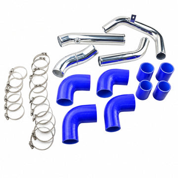 Aluminium Turbo Intercooler Piping Fit Fixs Hilux Vigo KUN16R 3.0L 1KD