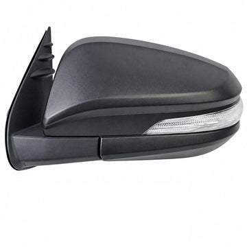 Front Left Black Electric Door Side Mirror Fixs Hilux REVO GUN136 2015-ON