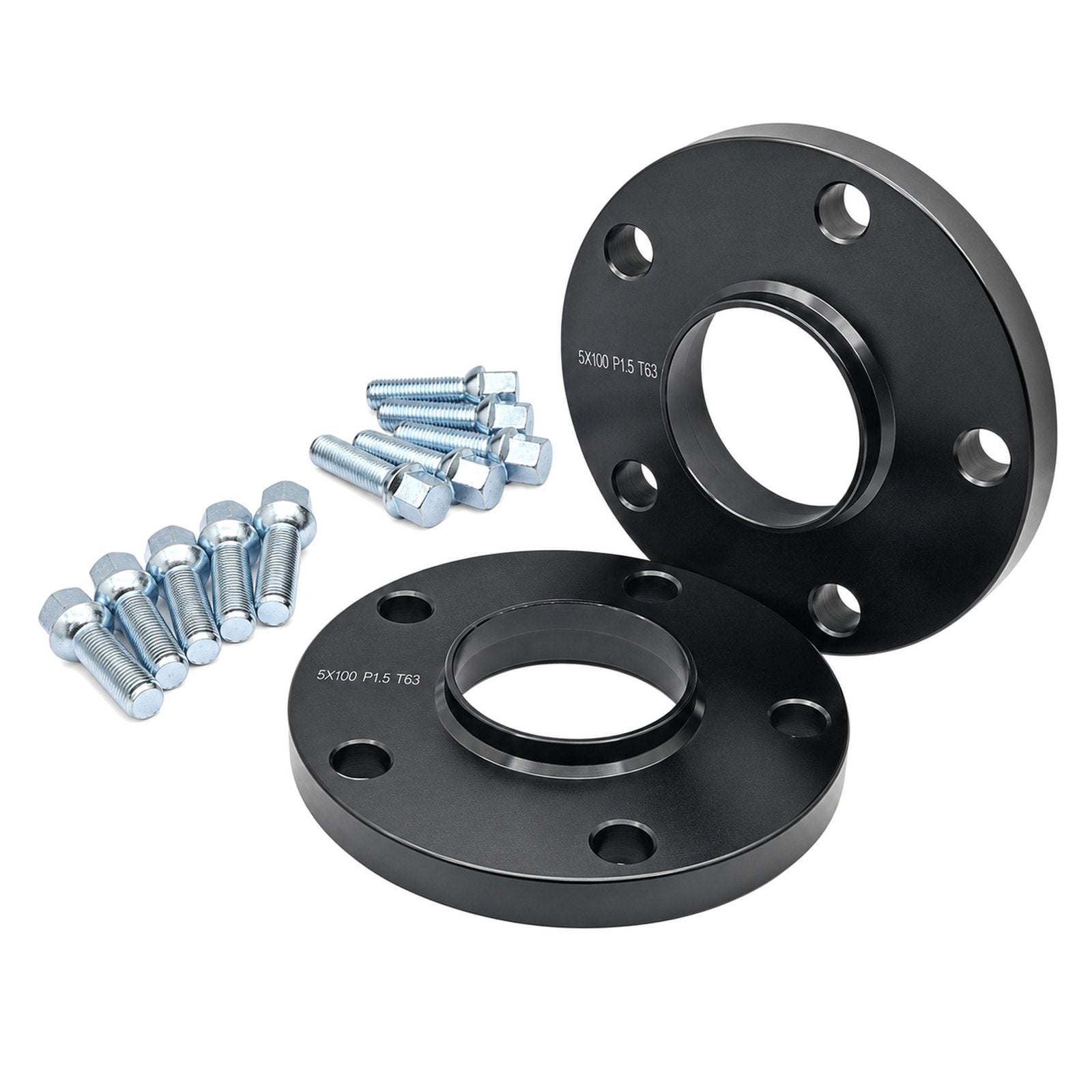 2pc 15mm 14x1.5 5x5.12 inch Hub Centric Wheel Spacer For Porsche Boxster Cayman