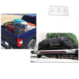 Durable Cargo Net 120x90cm Square Mesh 7mm Thickness For Pickup Truck Trailer