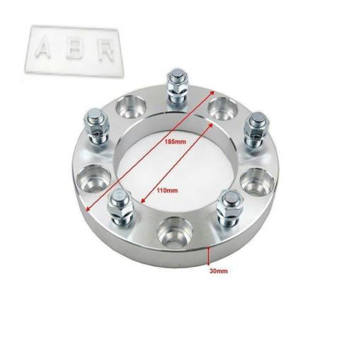 2x 30mm Wheel Spacer Adapter 5x150 to 5x150 (5x5.91 to 5x5.91) For Land Cruiser