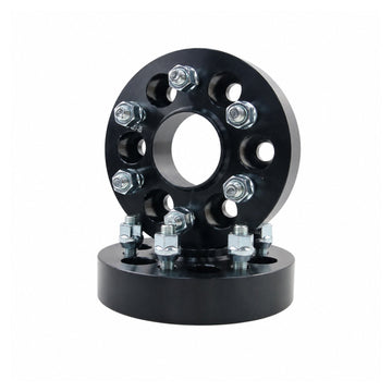 2x 35mm 12x1.25 6x114.3mm Hub Centric Wheel Spacer For Nissan Navara D40 NP300